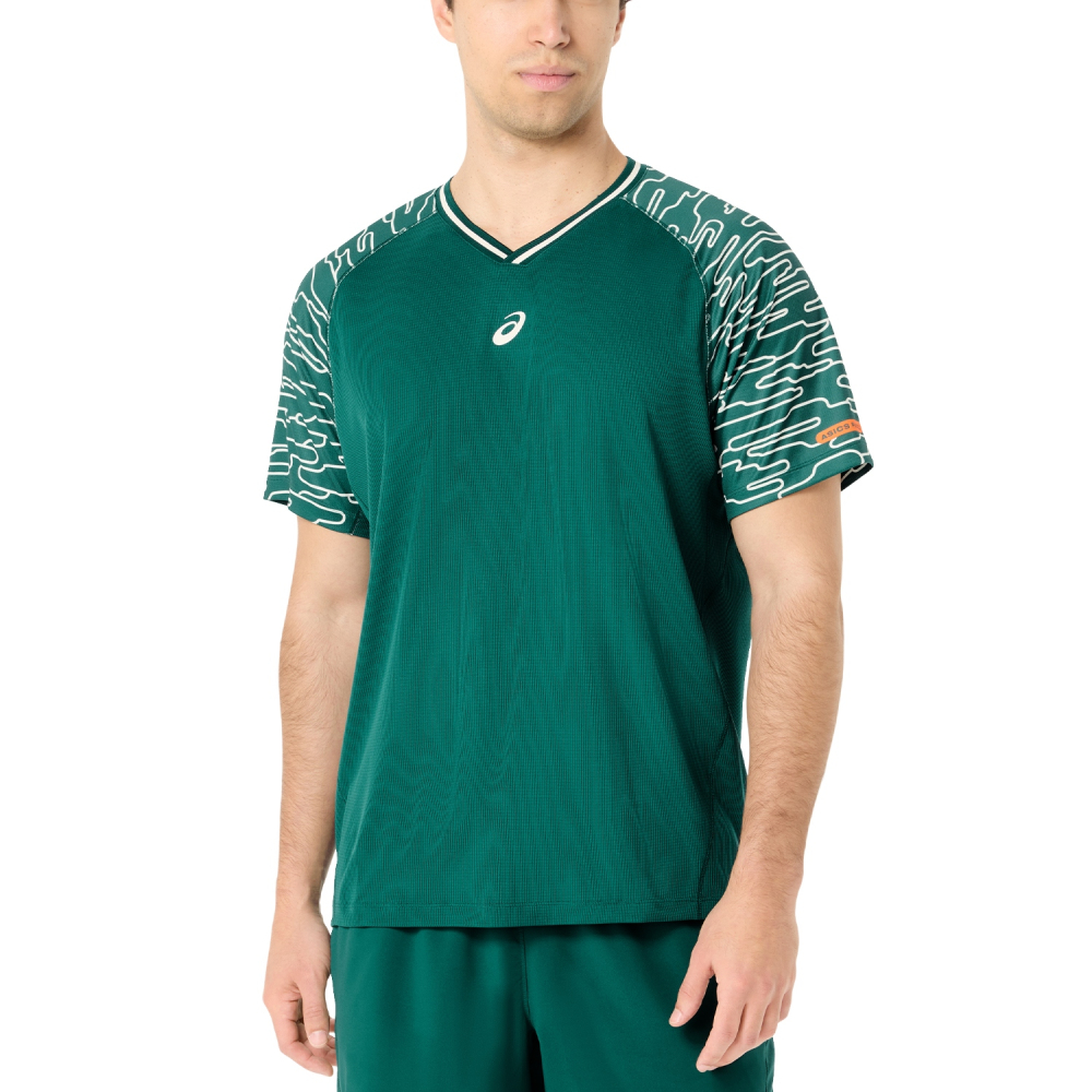 Футболка Asics Padel Court SS Top Jewel Green 2041A424-300 Футболка Asics Padel Court SS Top Jewel Green 2041A424-300