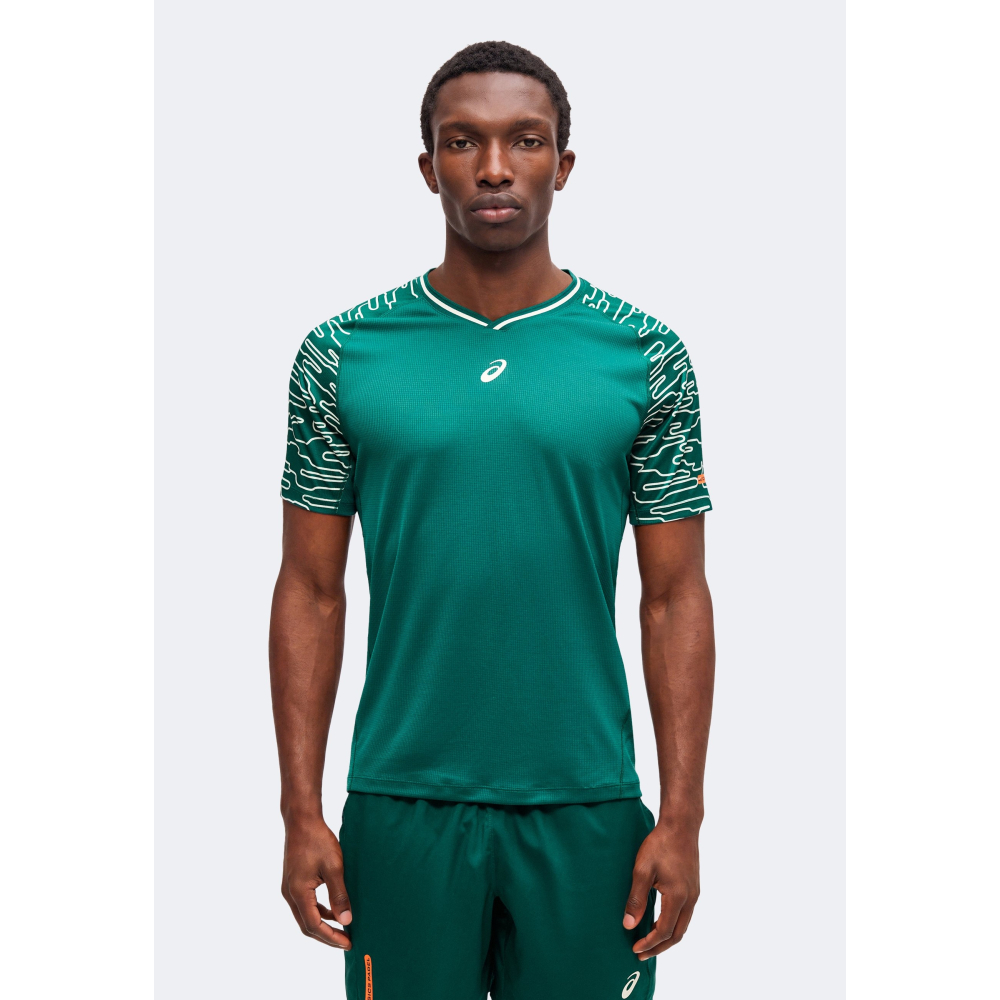 Футболка Asics Padel Court SS Top Jewel Green 2041A424-300 Футболка Asics Padel Court SS Top Jewel Green 2041A424-300