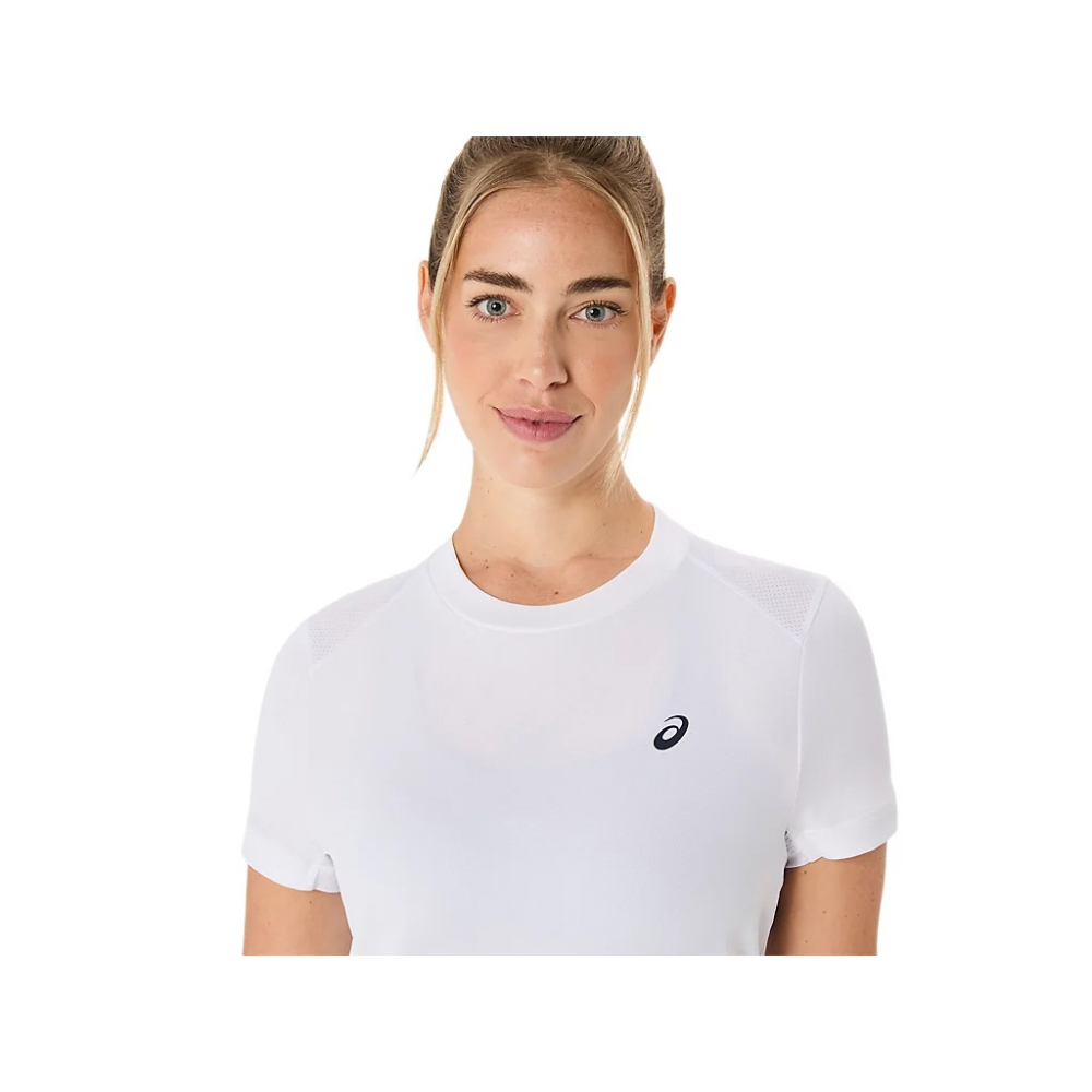 Футболка женская Asics COURT SS TOP BRILLIANT WHITE 2042A371-100 Футболка женская Asics COURT SS TOP BRILLIANT WHITE 2042A371-100