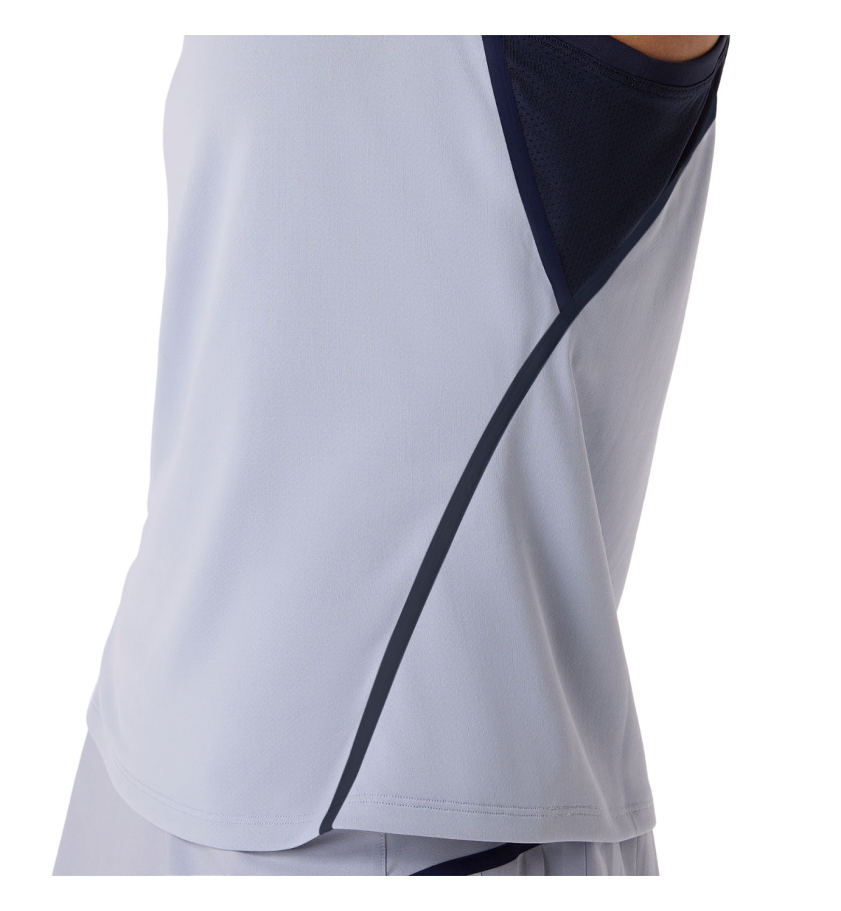 Майка Asics Match Tank White Grey Blue