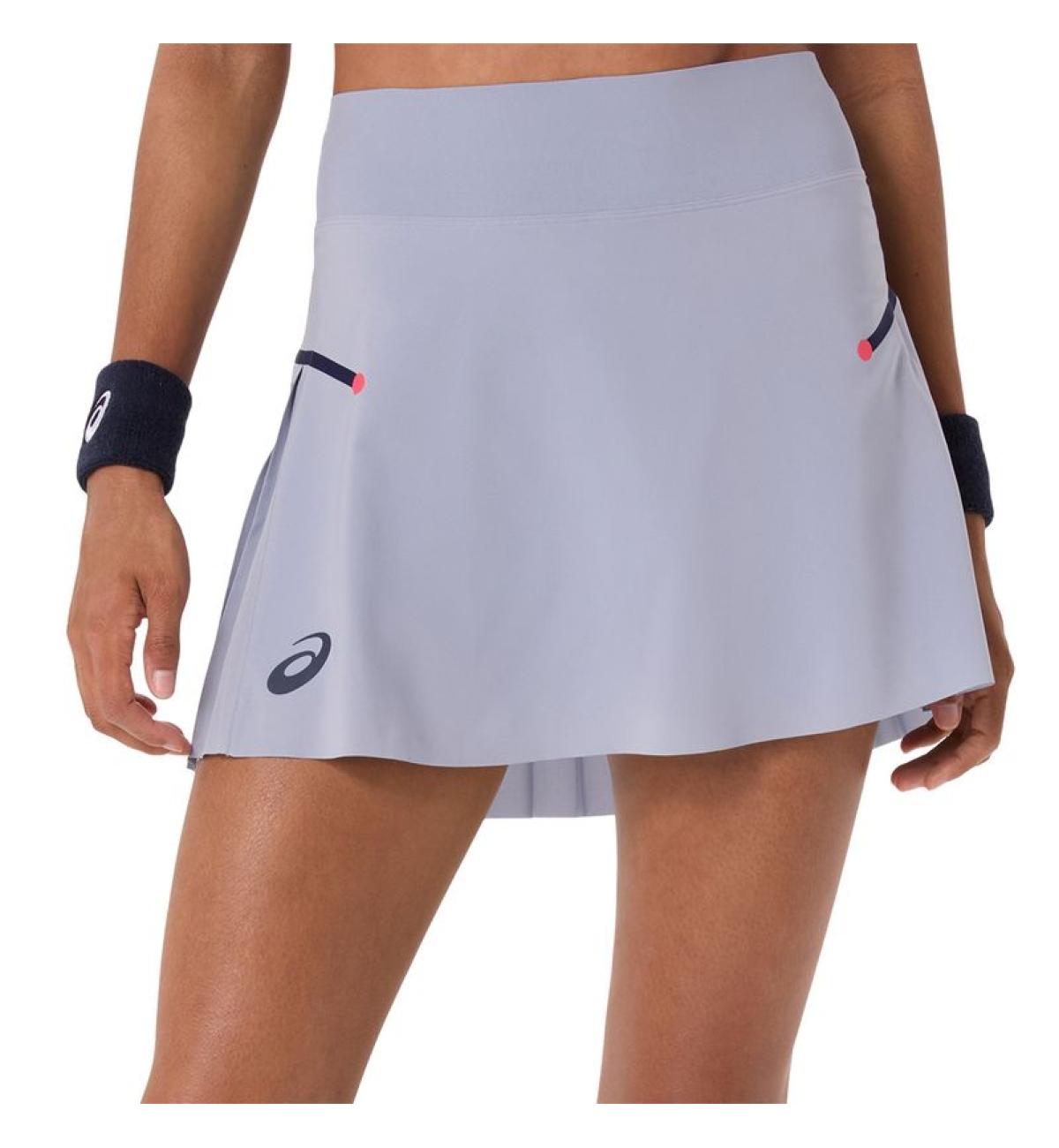 Юбка Asics Match Pleat Skirt Grey Blue