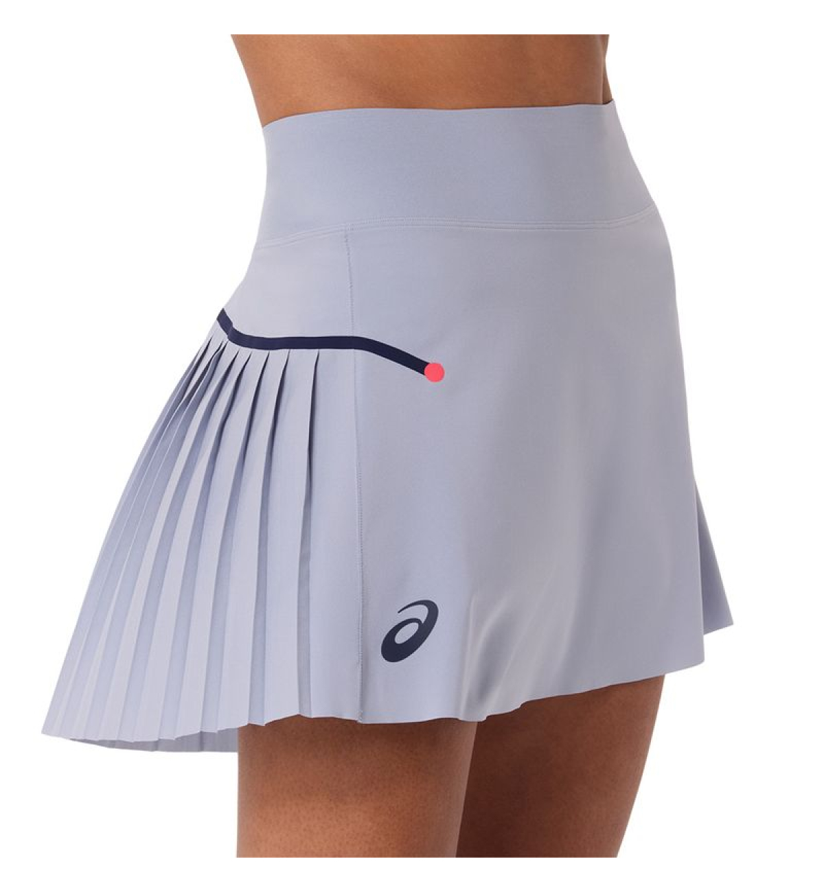 Юбка Asics Match Pleat Skirt Grey Blue