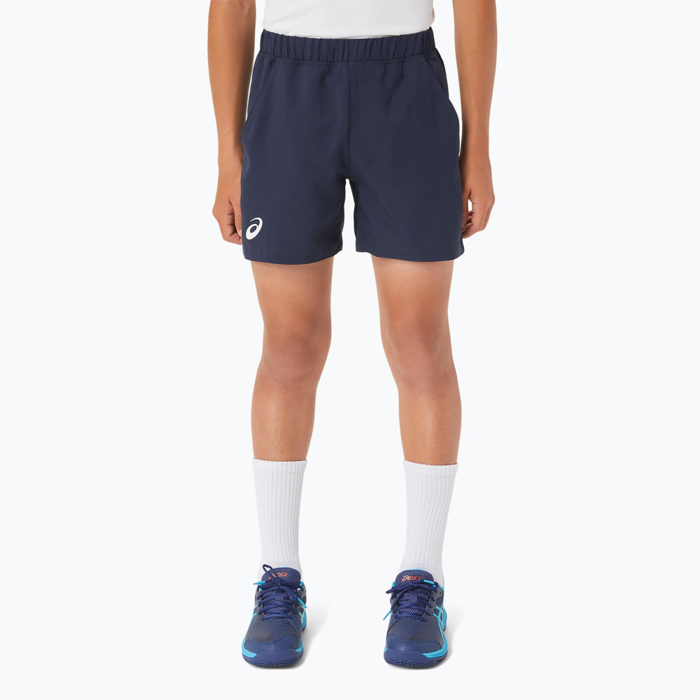 Шорты детские Asics BOYS TENNIS SHORT midnight 2044A037-400 Шорты детские Asics BOYS TENNIS SHORT midnight 2044A037-400