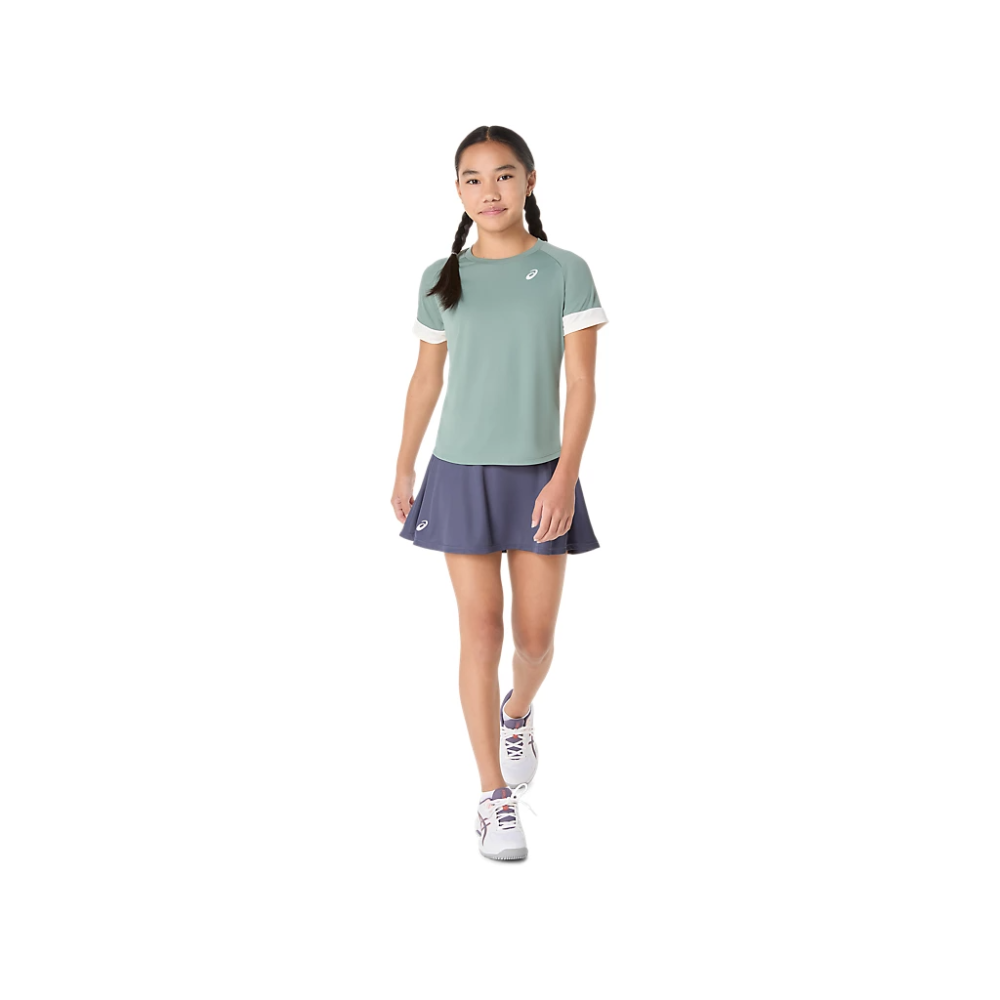 Юбка Asics GIRLS TENNIS SKORT indigo fog 2044A043-500 Юбка Asics GIRLS TENNIS SKORT indigo fog 2044A043-500