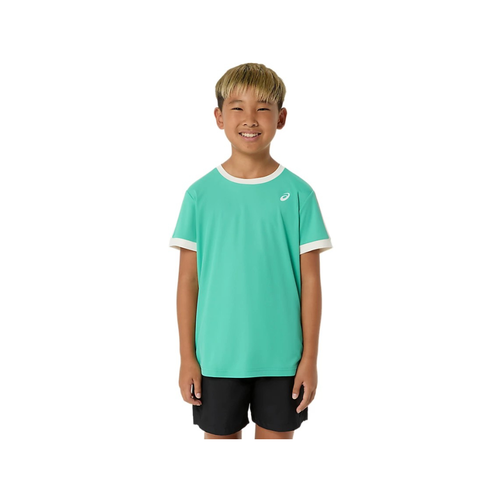 Футболка Asics BOYS TENNIS SS TOP AURORA GREEN 2044A044-300 Футболка Asics BOYS TENNIS SS TOP AURORA GREEN 2044A044-300