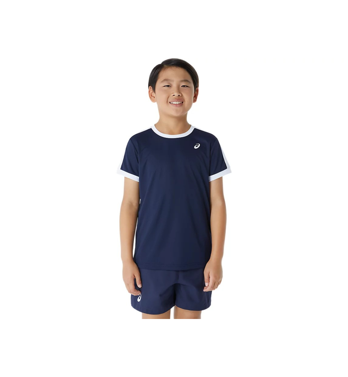 Футболка Asics BOYS TENNIS SS TOP MIDNIGHT/BRILLIANT WHITE