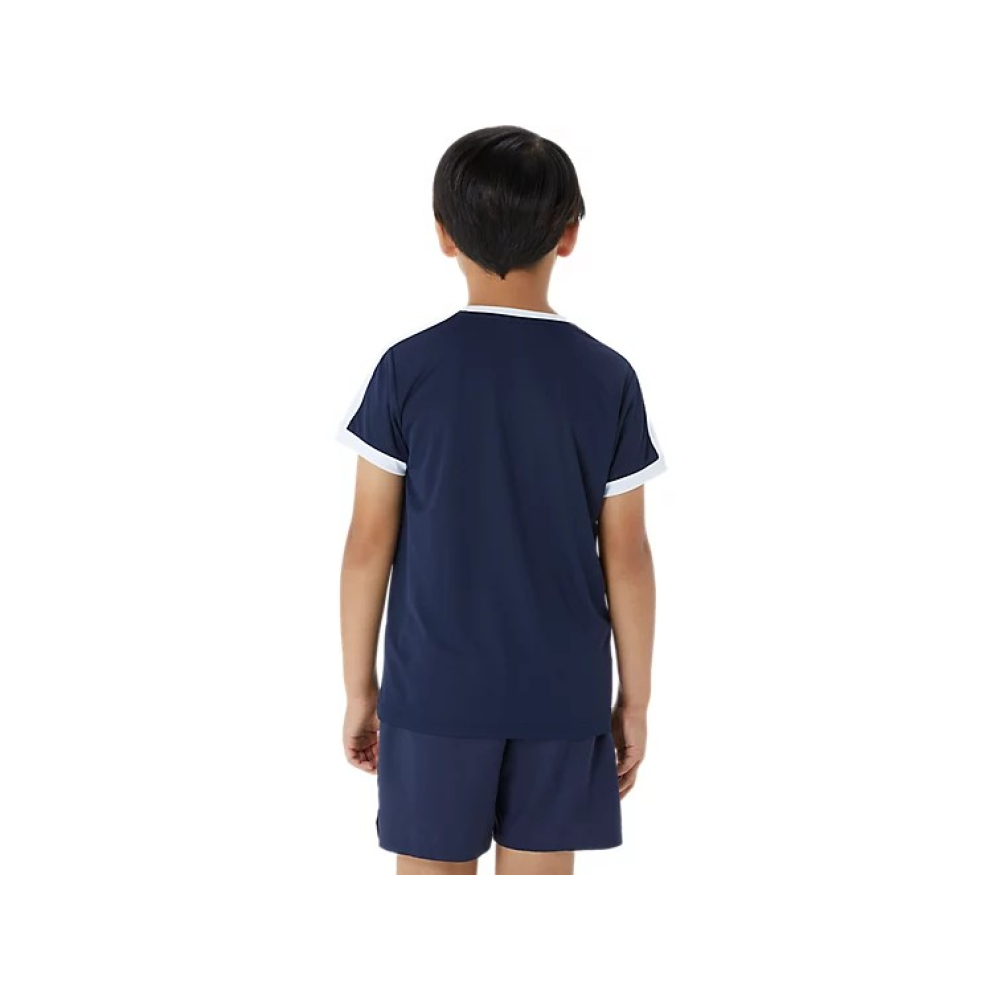 Футболка Asics BOYS TENNIS SS TOP MIDNIGHT/BRILLIANT WHITE 2044A044-403 Футболка Asics BOYS TENNIS SS TOP MIDNIGHT/BRILLIANT WHITE 2044A044-403