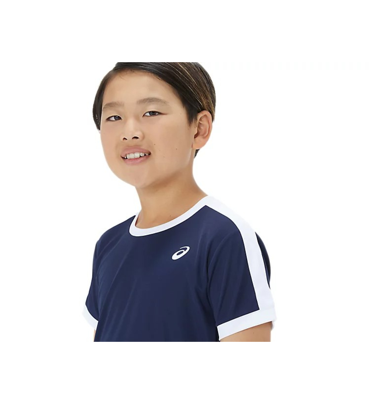 Футболка Asics BOYS TENNIS SS TOP MIDNIGHT/BRILLIANT WHITE