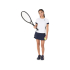 Футболка детская GIRLS TENNIS SS TOP BRILLIANT WHITE/MIDNIGHT 2044A045-101