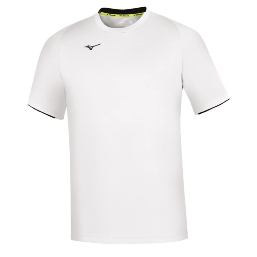 Футболка MIZUNO Jr Core SS Tee White/Navy 32EA7401-71 Футболка MIZUNO Jr Core SS Tee White/Navy 32EA7401-71