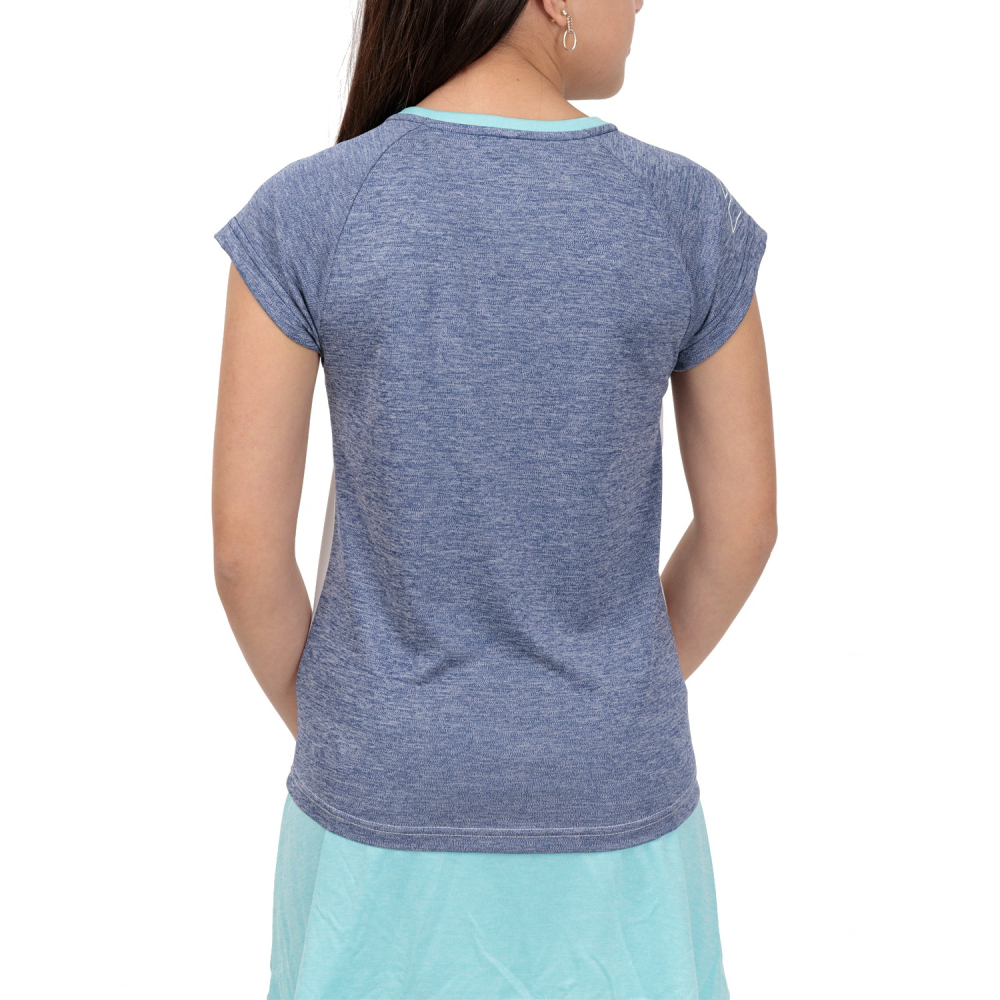 Футболка детская Babolat PLAY CAP SLEEVE TOP GIRL WHITE/BLUE HEATHER 3GTE011-1079 Футболка детская Babolat PLAY CAP SLEEVE TOP GIRL WHITE/BLUE HEATHER 3GTE011-1079
