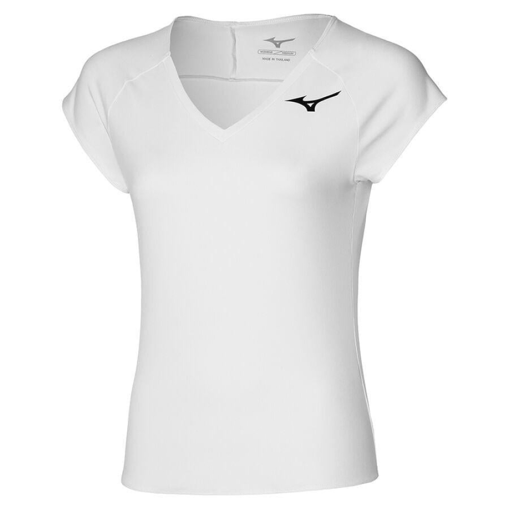 Футболка женская MIZUNO Tee White 62GA1211-01 Футболка женская MIZUNO Tee White 62GA1211-01