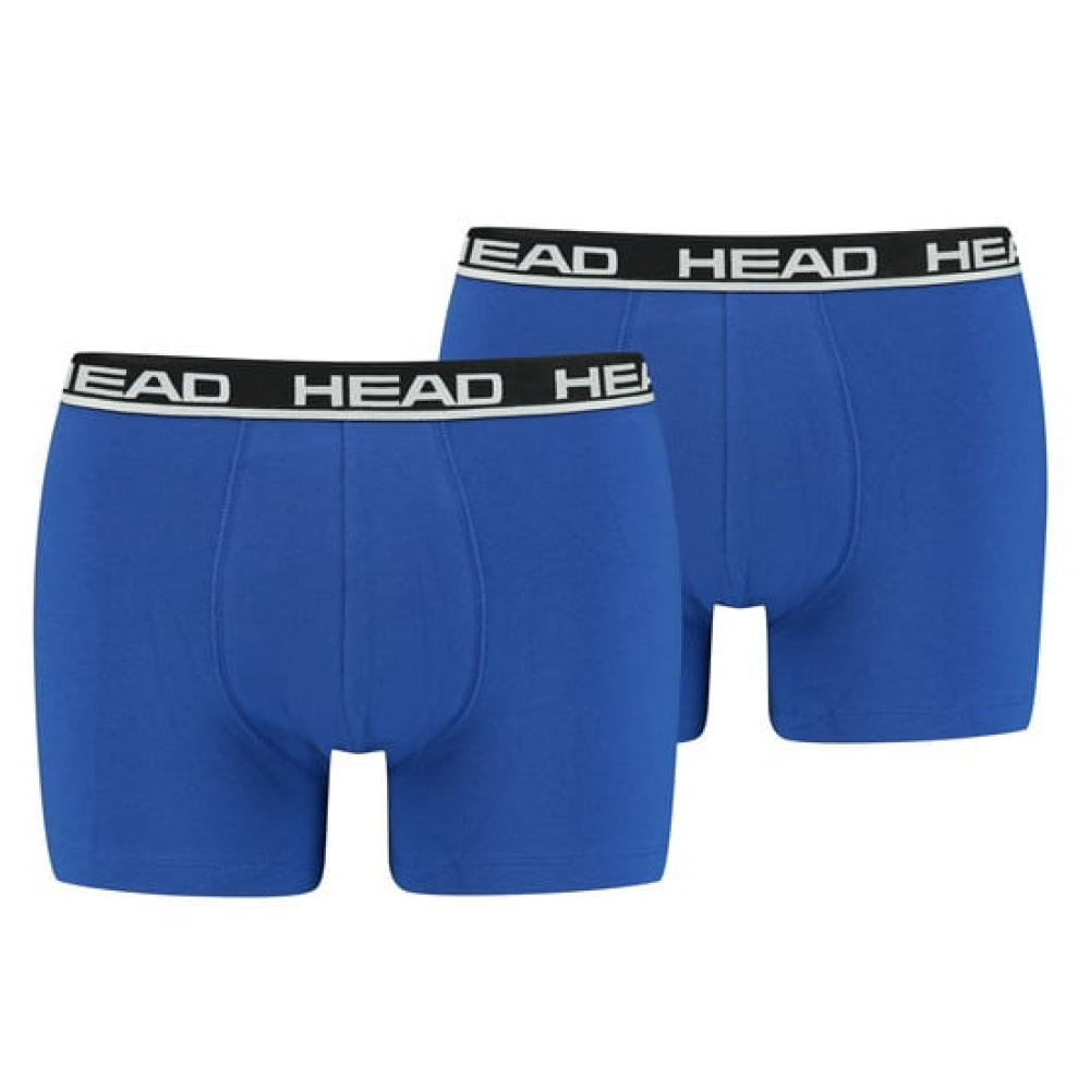 Труси-боксери Head BASIC BOXER 2P blue/black Труси-боксери Head BASIC BOXER 2P blue/black