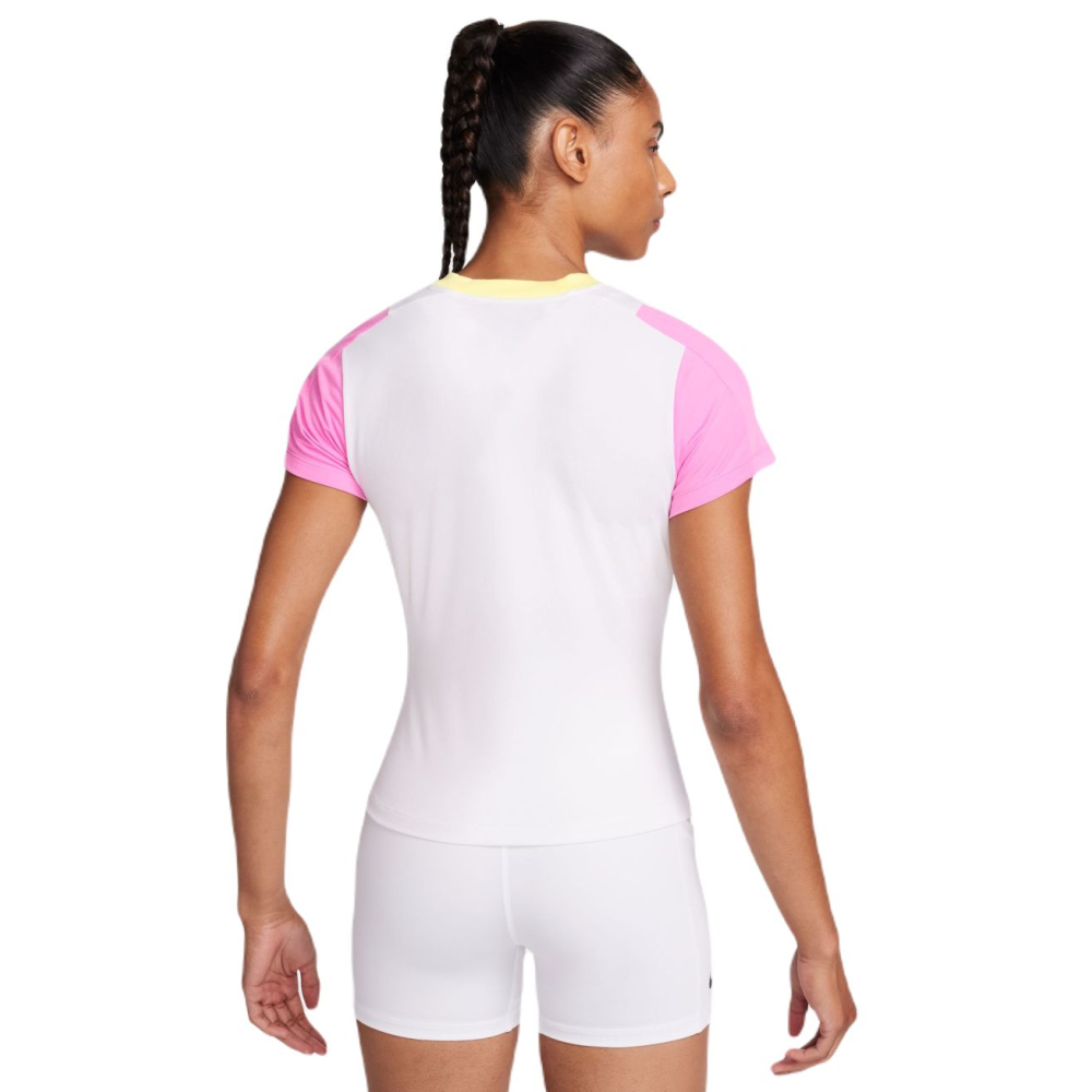 Футболка Nike Maglia Dri-Fit Court Advantage Top White/Pink Футболка Nike Maglia Dri-Fit Court Advantage Top White/Pink
