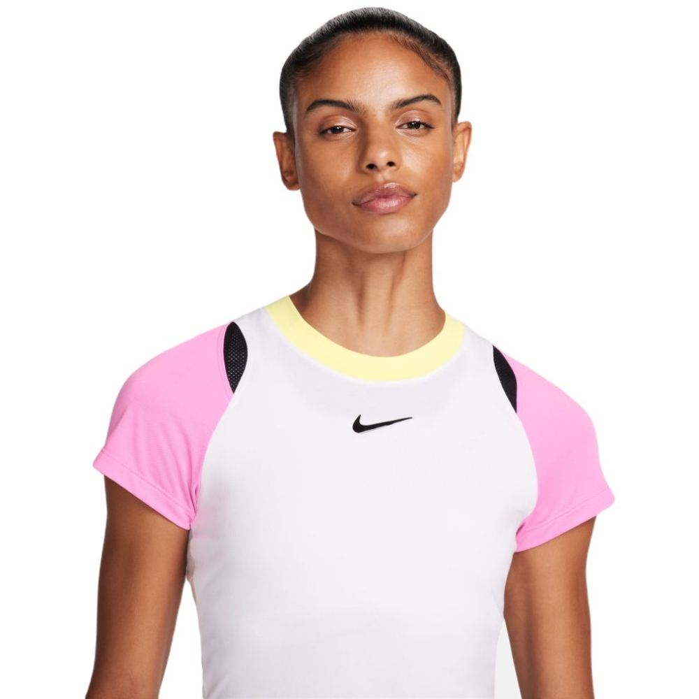 Футболка Nike Maglia Dri-Fit Court Advantage Top White/Pink Футболка Nike Maglia Dri-Fit Court Advantage Top White/Pink