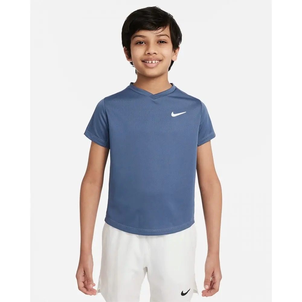 Футболка детская Nike DF VICTORY SS TOP grey CV7565-493 Футболка детская Nike DF VICTORY SS TOP grey CV7565-493
