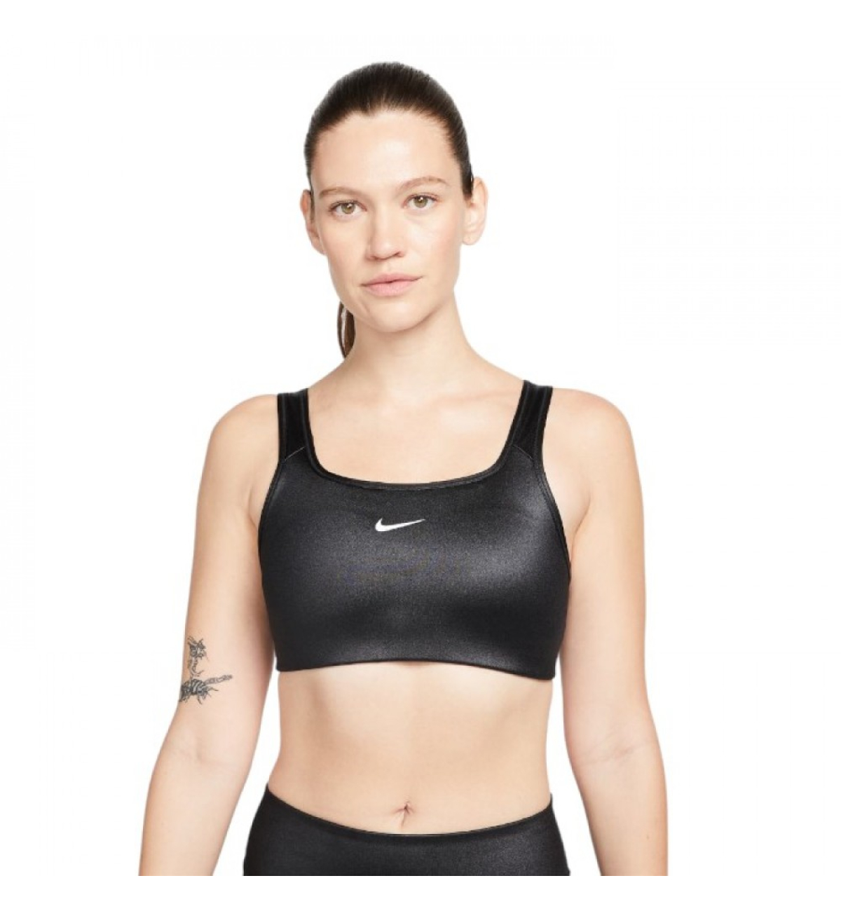 Топ Nike Dri-Fit Swoosh Shine Bra Black
