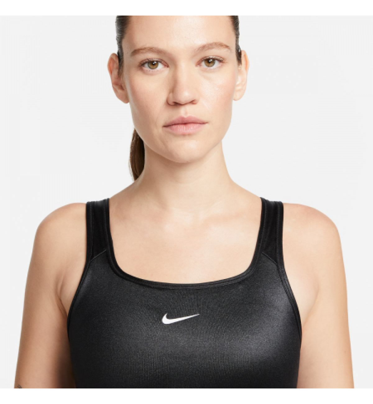 Топ Nike Dri-Fit Swoosh Shine Bra Black