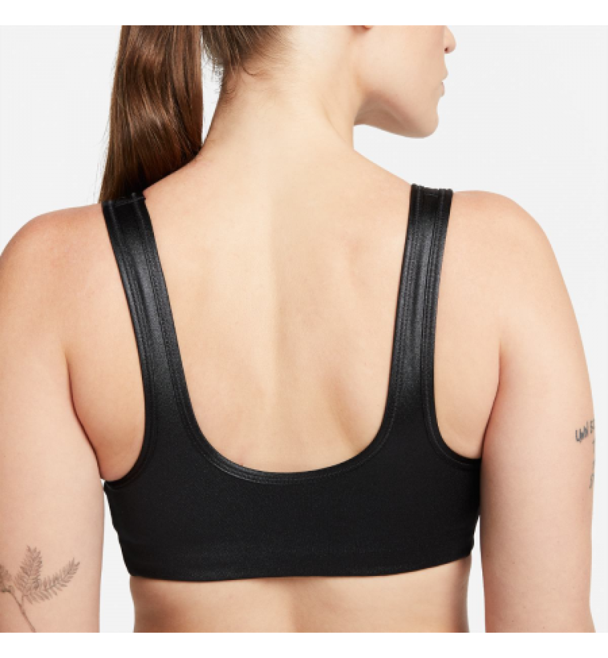 Топ Nike Dri-Fit Swoosh Shine Bra Black