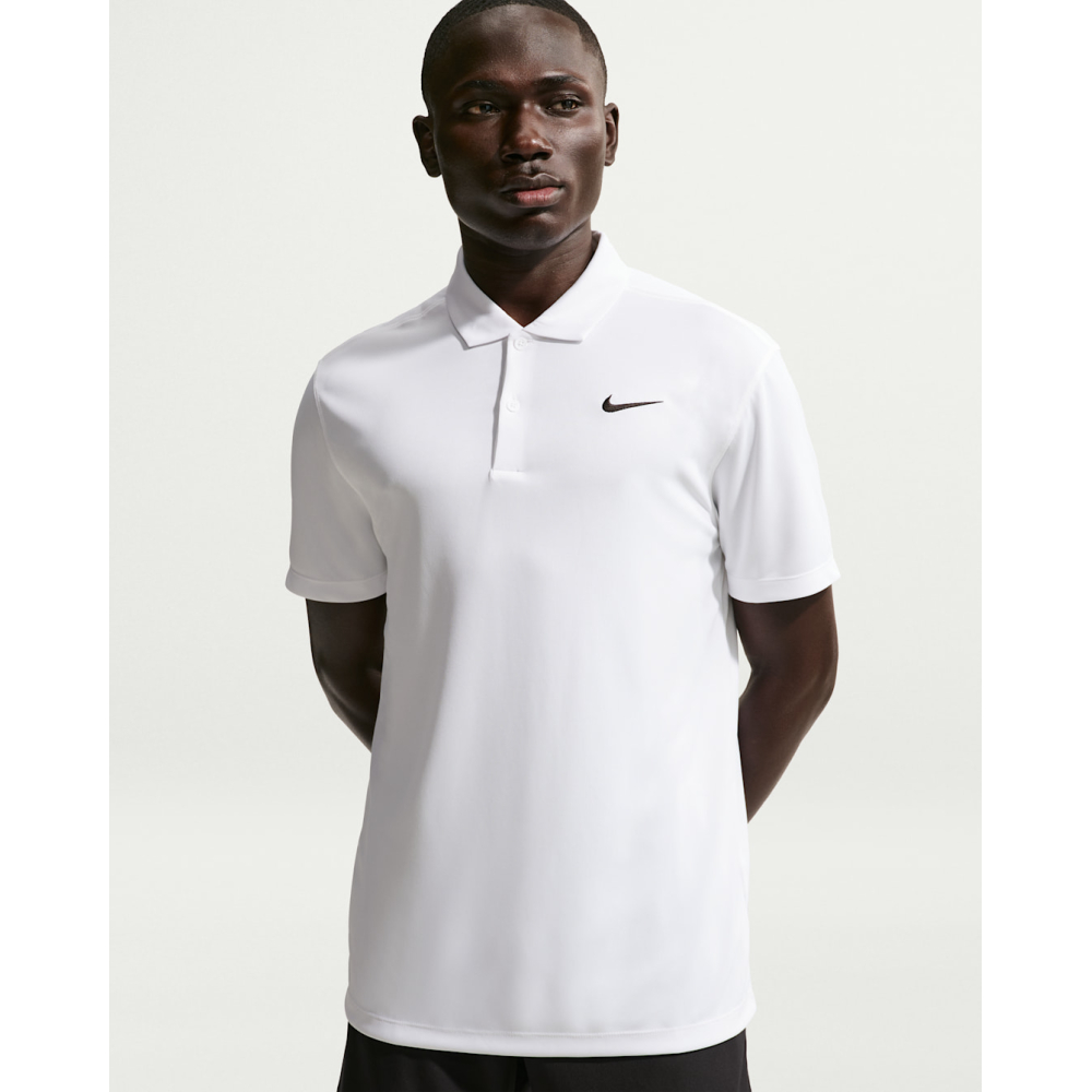Поло чоловіче Nike Dri-fit Polo Solid white DH0857-100 Поло чоловіче Nike Dri-fit Polo Solid white DH0857-100