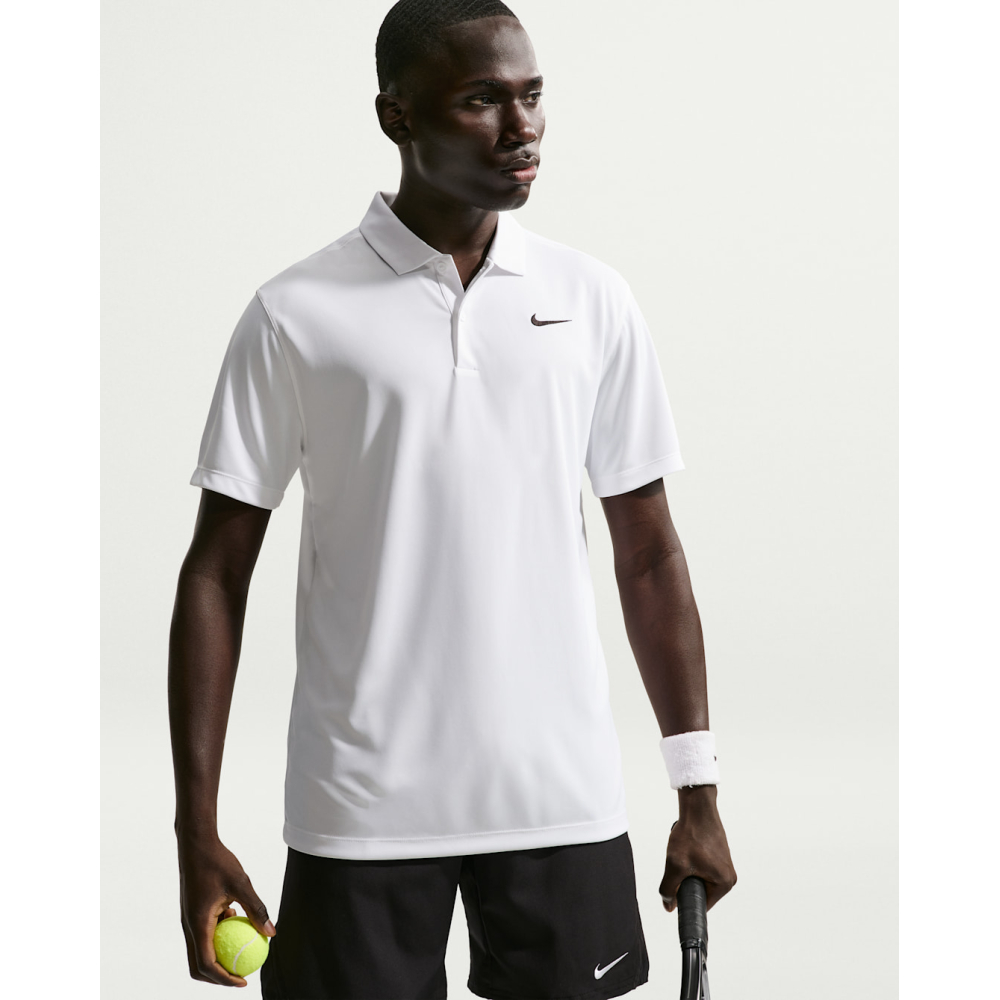 Поло чоловіче Nike Dri-fit Polo Solid white DH0857-100 Поло чоловіче Nike Dri-fit Polo Solid white DH0857-100