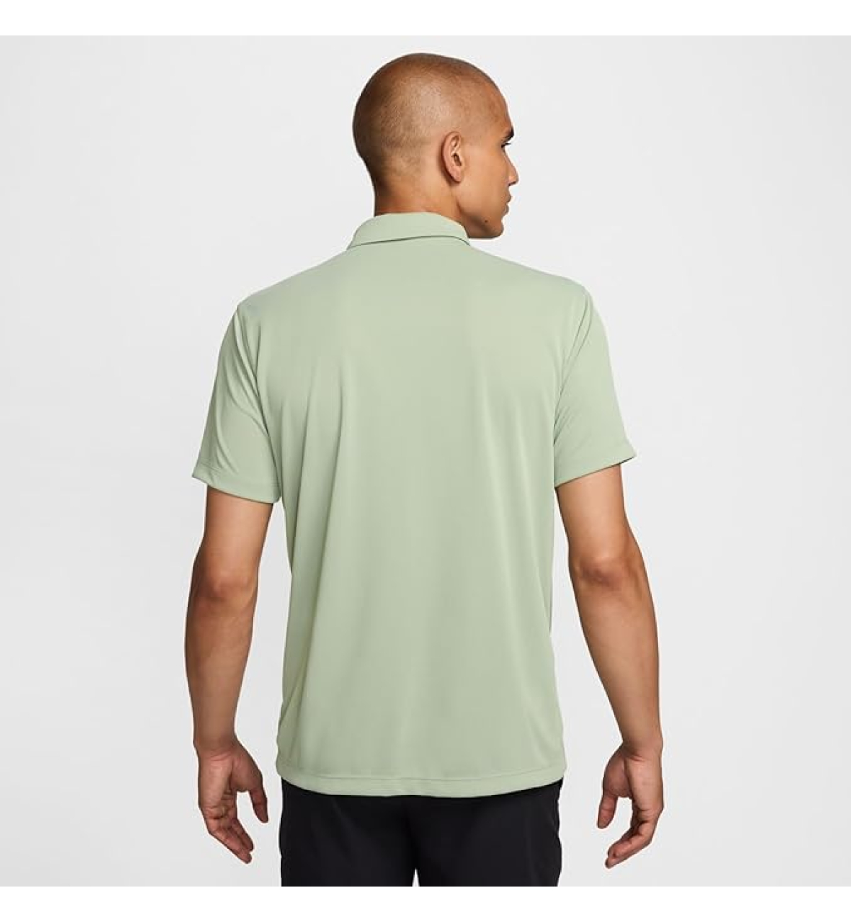 Поло мужское Nike Dri-fit Polo Solid green