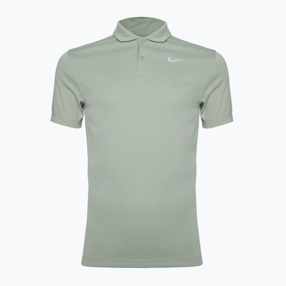Поло мужское Nike Dri-fit Polo Solid green Поло мужское Nike Dri-fit Polo Solid green