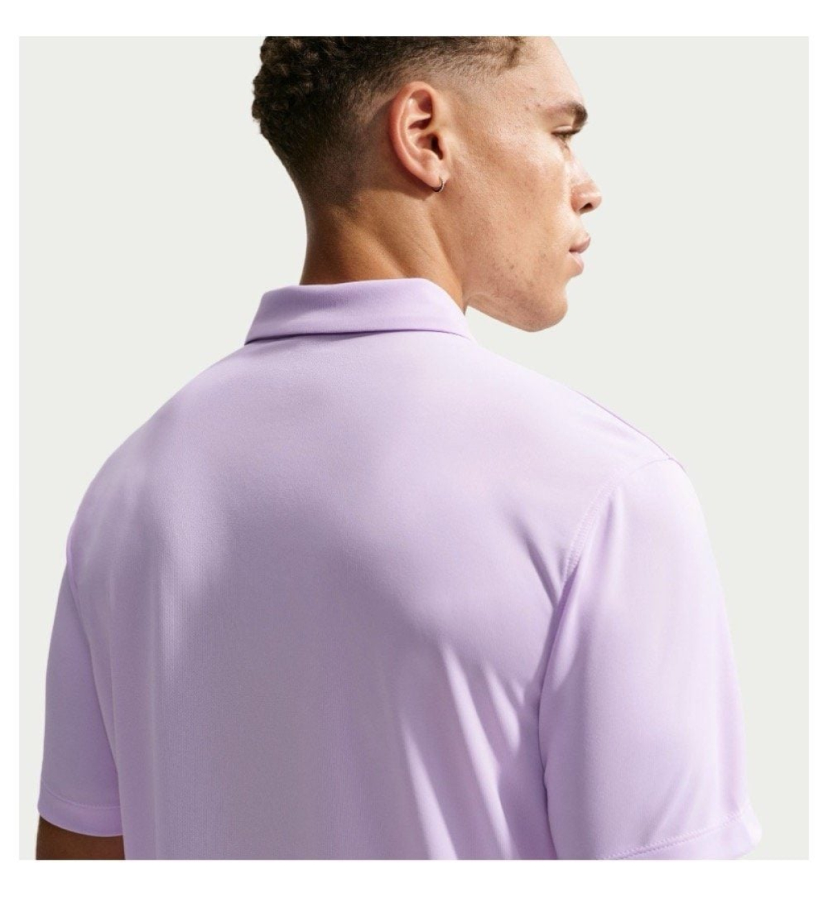 Поло мужское Nike Dri-fit Polo Solid pink