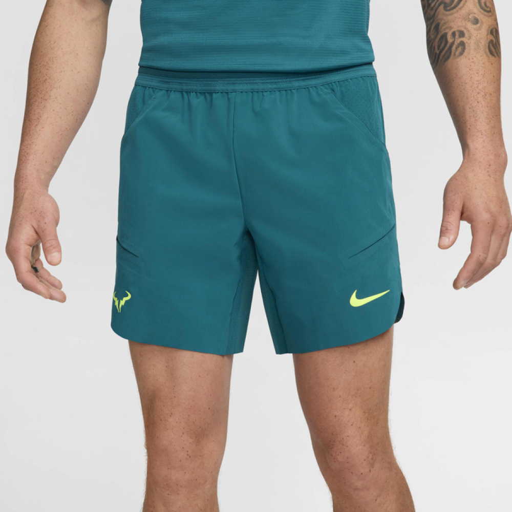 Шорты мужские Nike RAFA MNK DFADV SHORT 7IN green DV2881-381 Шорты мужские Nike RAFA MNK DFADV SHORT 7IN green DV2881-381