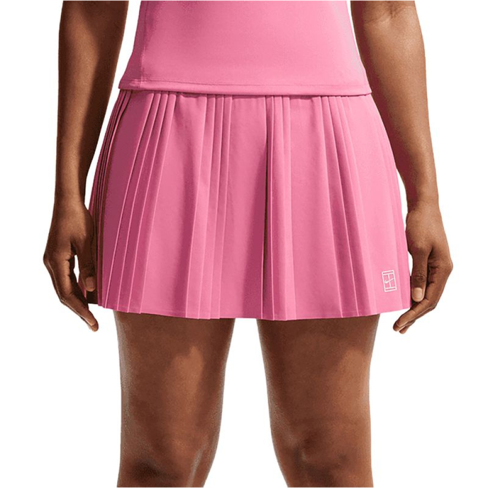 Юбка женская Nike Advantage Ace Skirt HR Pleated Pink FZ6512-641 Юбка женская Nike Advantage Ace Skirt HR Pleated Pink FZ6512-641