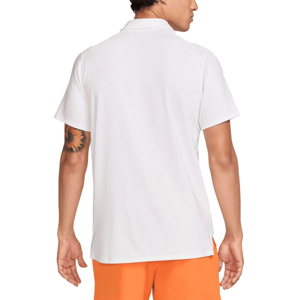 Поло мужское Nike Court Advantage Polo White FZ6907-100 Поло мужское Nike Court Advantage Polo White FZ6907-100