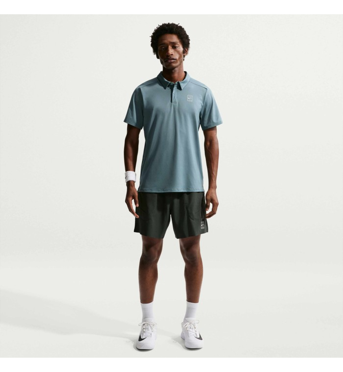 Поло Nike NKCT DF ADVTG POLO grey