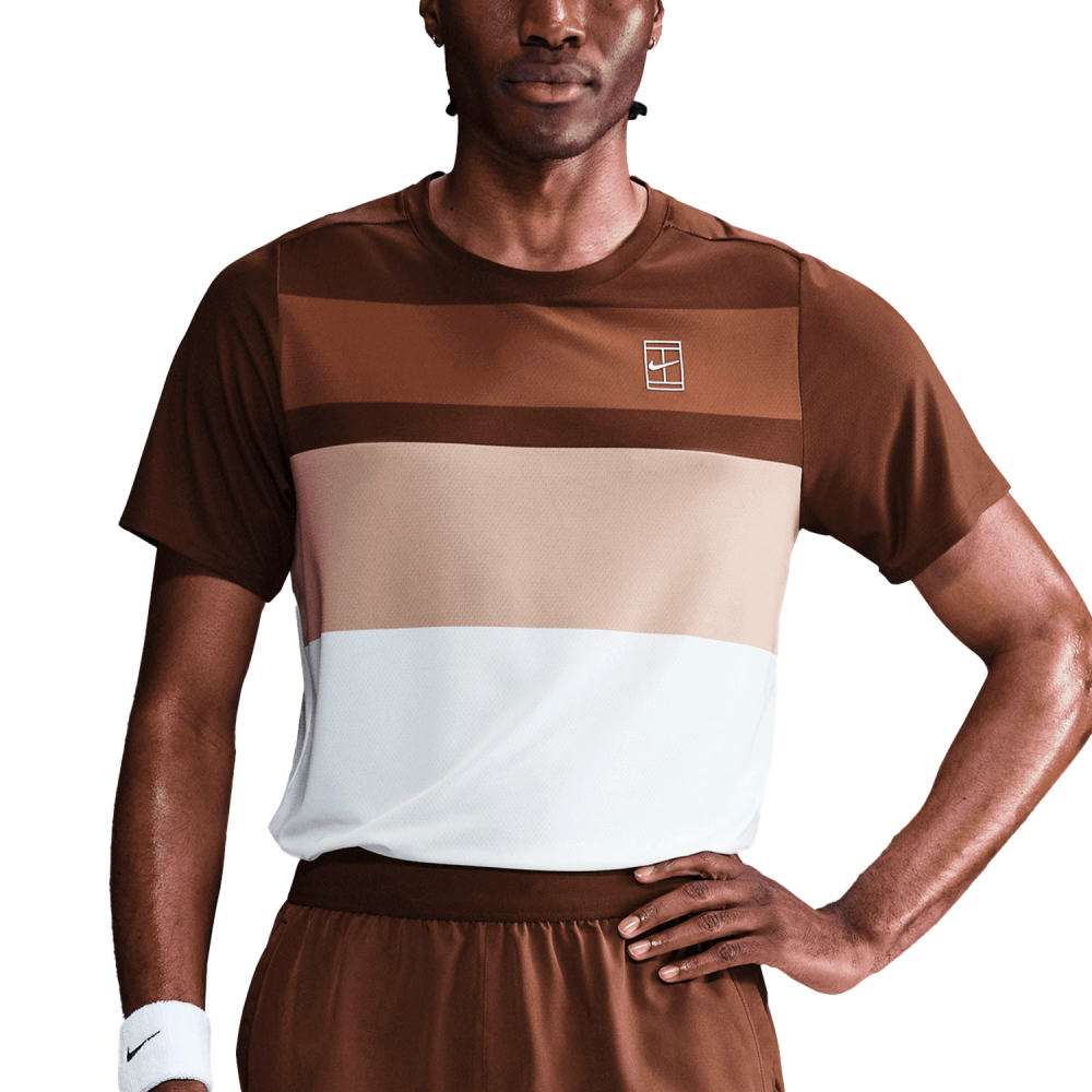 Футболка Nike Court Advantage T-Shirt Cacao Wow/White FZ9845-259 Футболка Nike Court Advantage T-Shirt Cacao Wow/White FZ9845-259