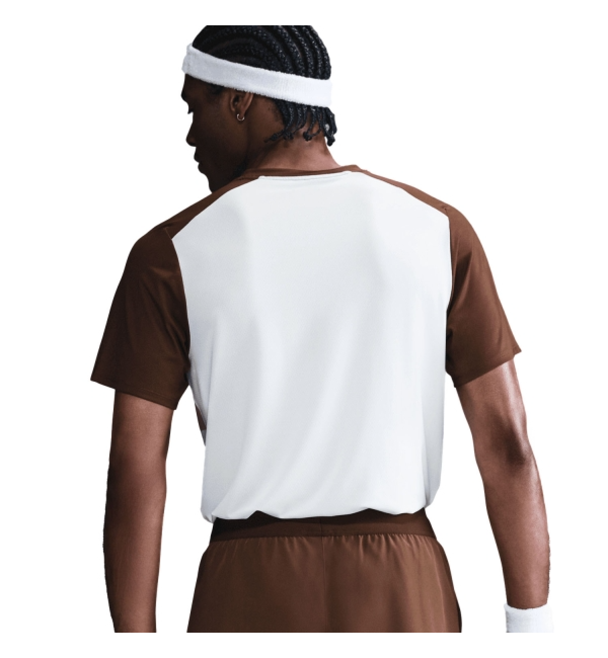 Футболка Nike Court Advantage T-Shirt Cacao Wow/White