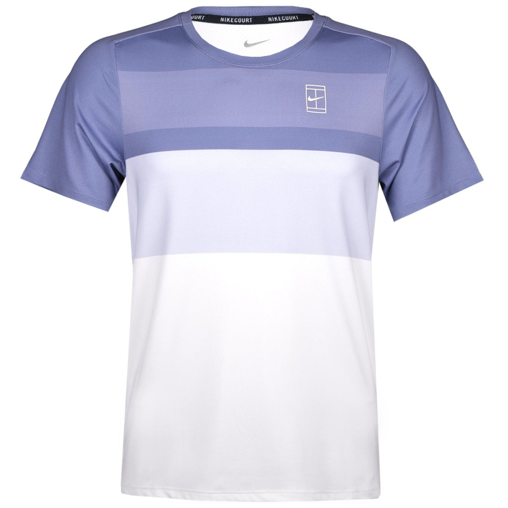 Футболка Nike Dri-Fit F Advantage Top Print Blue FZ9845-499 Футболка Nike Dri-Fit F Advantage Top Print Blue FZ9845-499