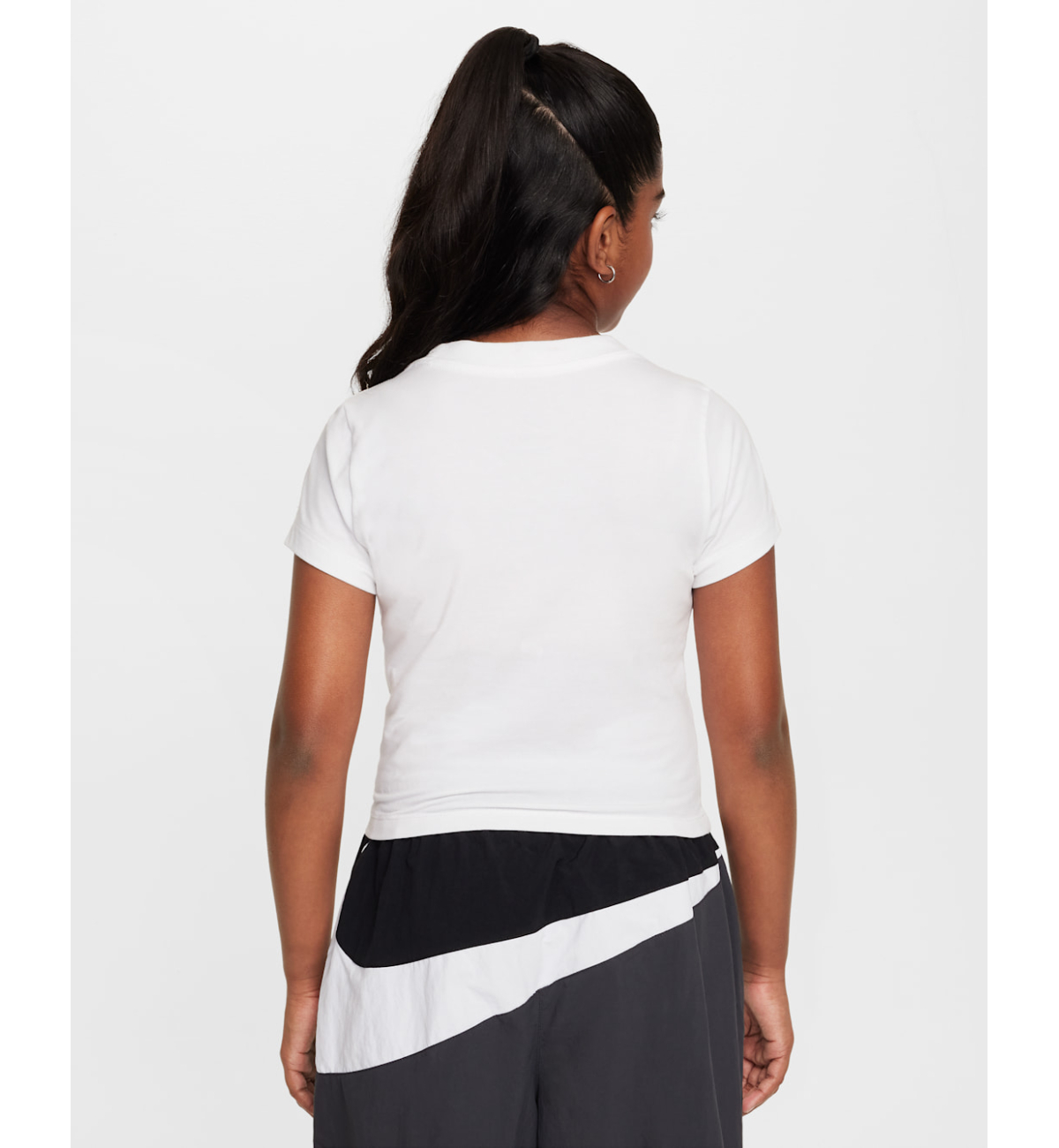 Футболка детская Nike G NSW TEE SS Slim Mod Crop white