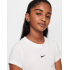 Футболка детская Nike G NSW TEE SS Slim Mod Crop white HF7010-100 Футболка детская Nike G NSW TEE SS Slim Mod Crop white HF7010-100