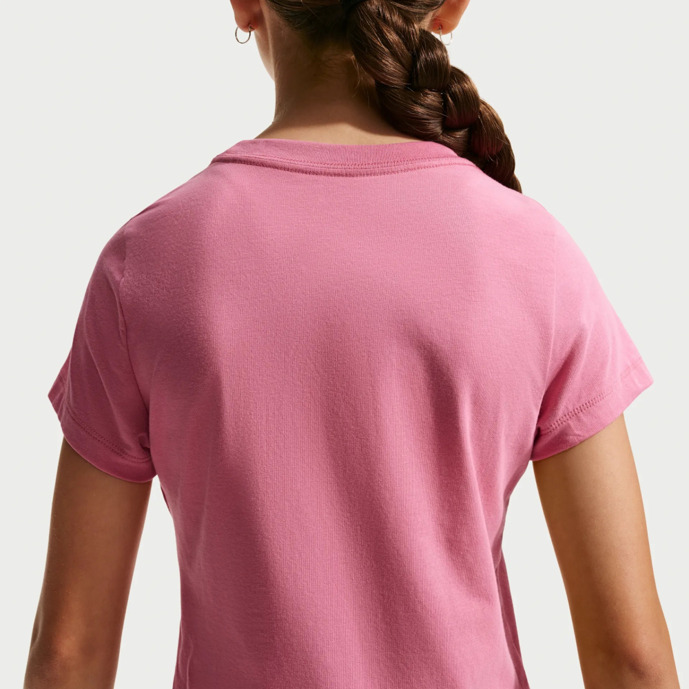 Футболка детская Nike G NSW TEE SS Slim Mod Crop pink HF7010-641 Футболка детская Nike G NSW TEE SS Slim Mod Crop pink HF7010-641