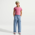 Футболка детская Nike G NSW TEE SS Slim Mod Crop pink HF7010-641 Футболка детская Nike G NSW TEE SS Slim Mod Crop pink HF7010-641