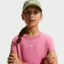 Футболка детская Nike G NSW TEE SS Slim Mod Crop pink HF7010-641 Футболка детская Nike G NSW TEE SS Slim Mod Crop pink HF7010-641