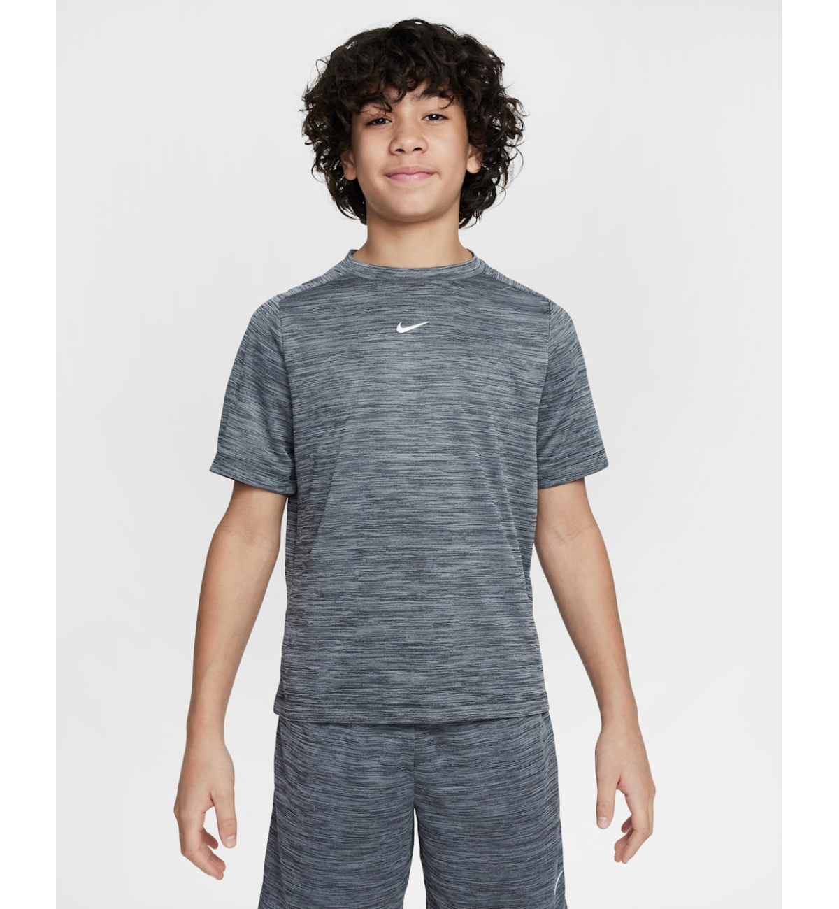 Футболка Nike Boy Dri-Fit MULTI SS TOP grey