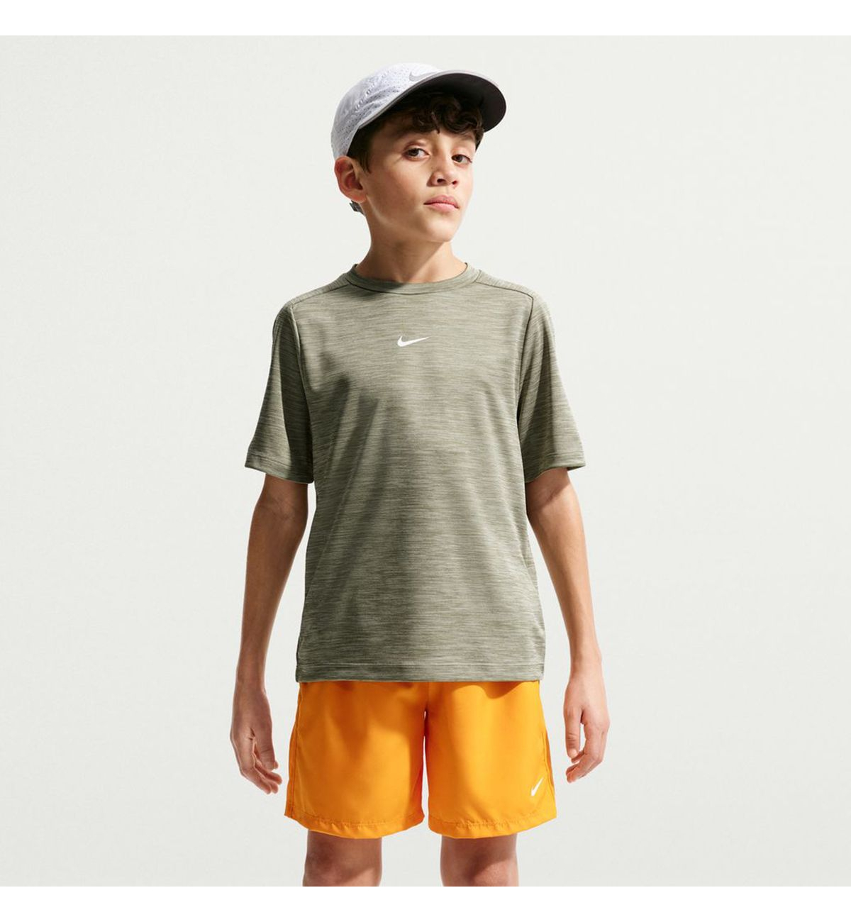 Футболка Nike Boy Dri-Fit MULTI SS TOP green