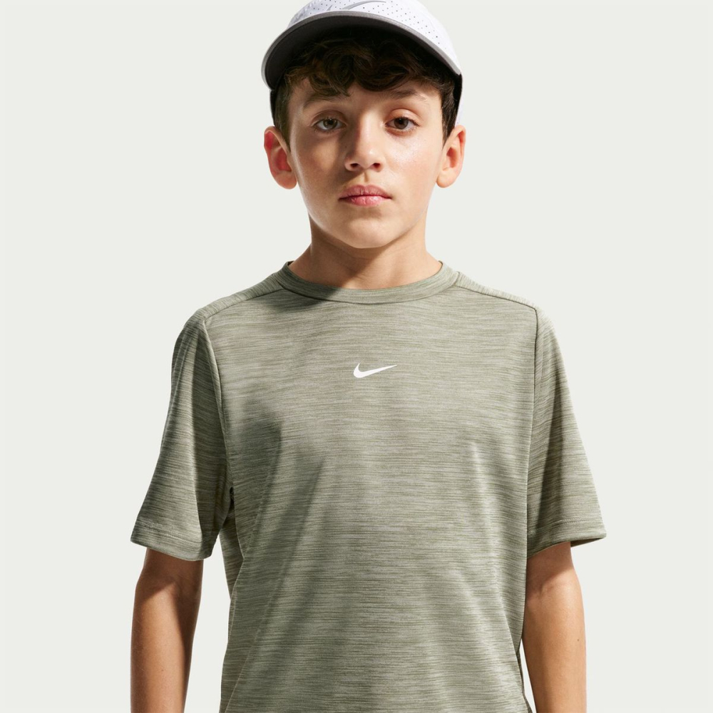 Футболка Nike Boy Dri-Fit MULTI SS TOP green HJ3771-304 Футболка Nike Boy Dri-Fit MULTI SS TOP green HJ3771-304