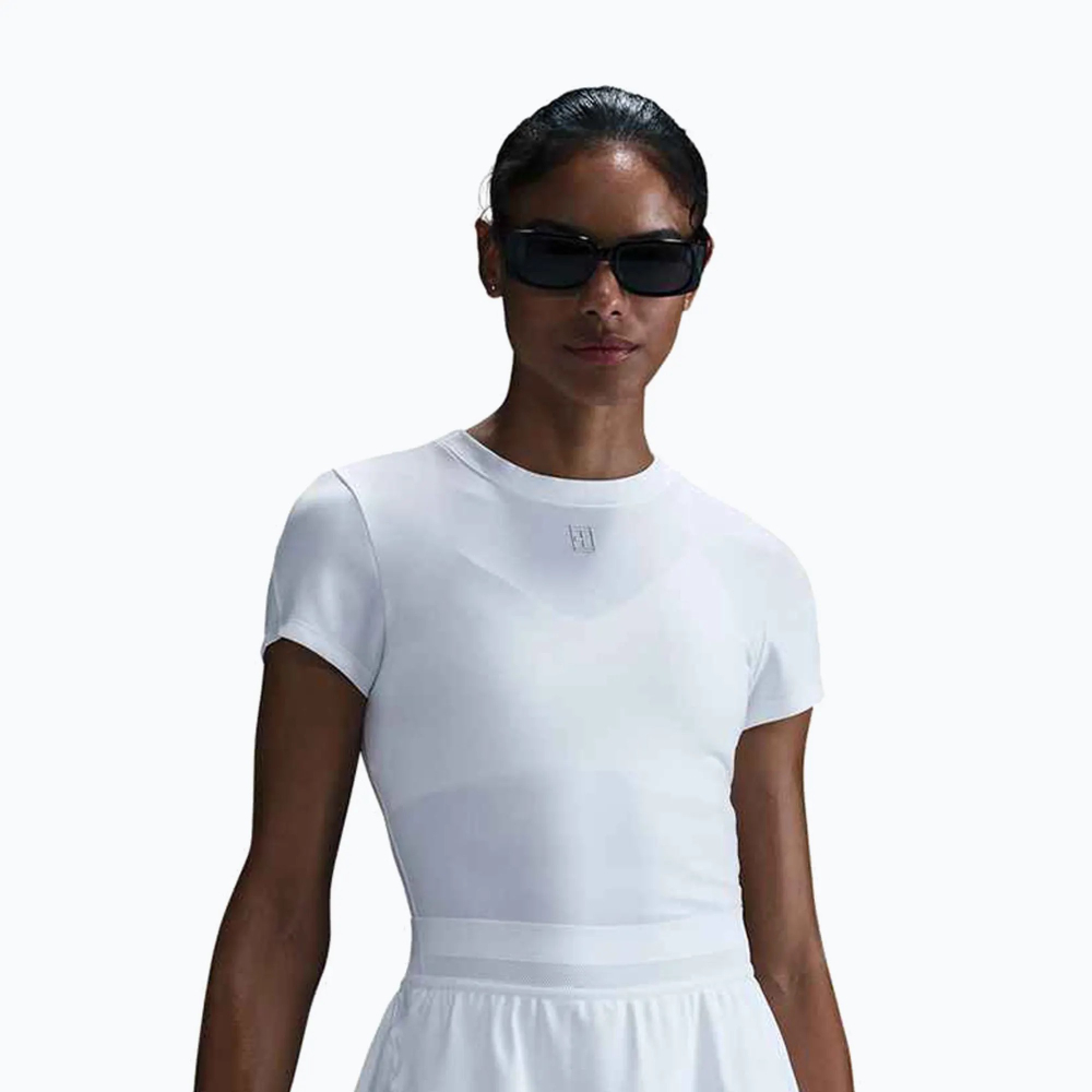Футболка тенісна Nike Dri-Fit ADVTG SS Top White HQ2994-100 Футболка тенісна Nike Dri-Fit ADVTG SS Top White HQ2994-100