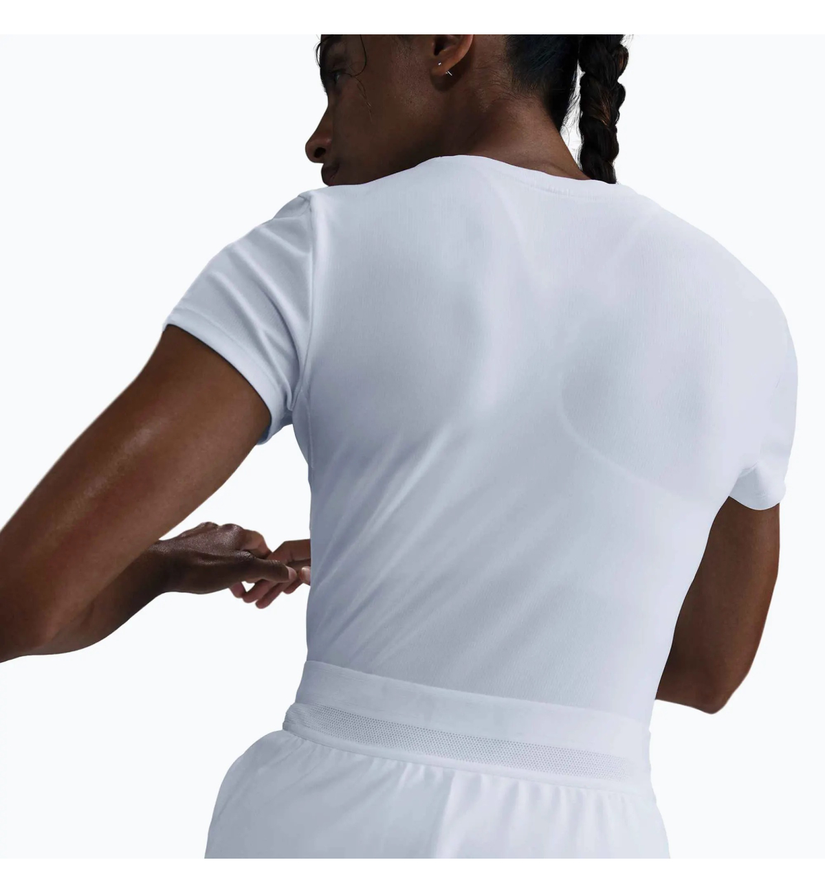 Футболка жіноча Nike Dri-Fit ADVTG SS Top White