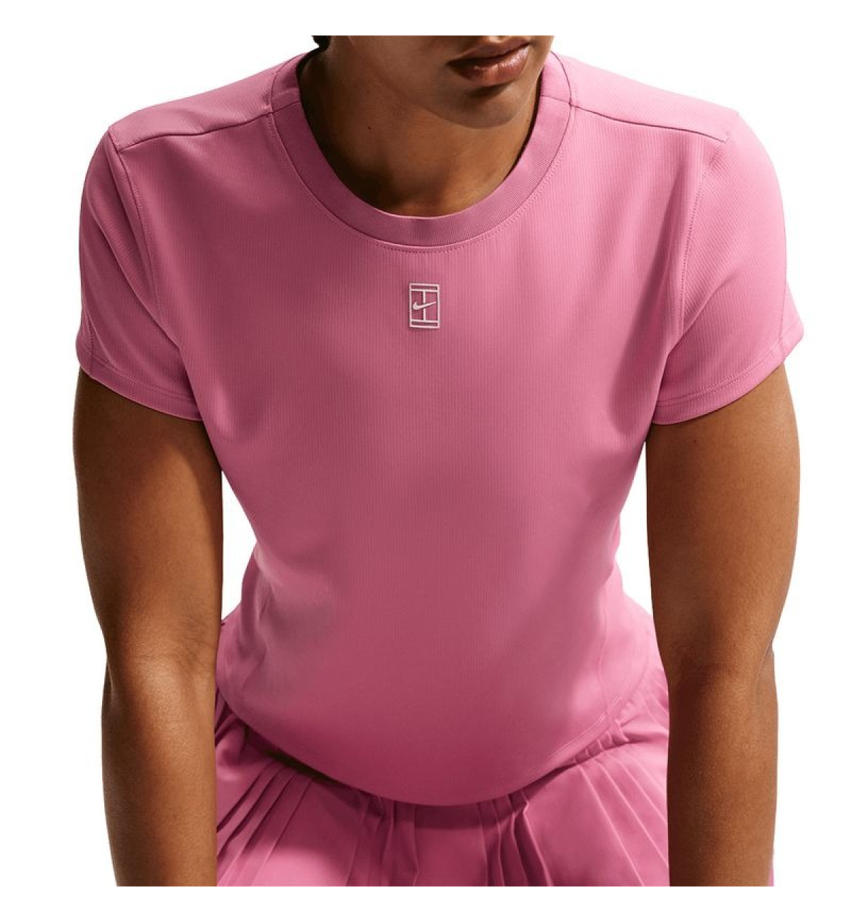 Футболка жіноча Nike Dri-Fit ADVTG SS Top Pink