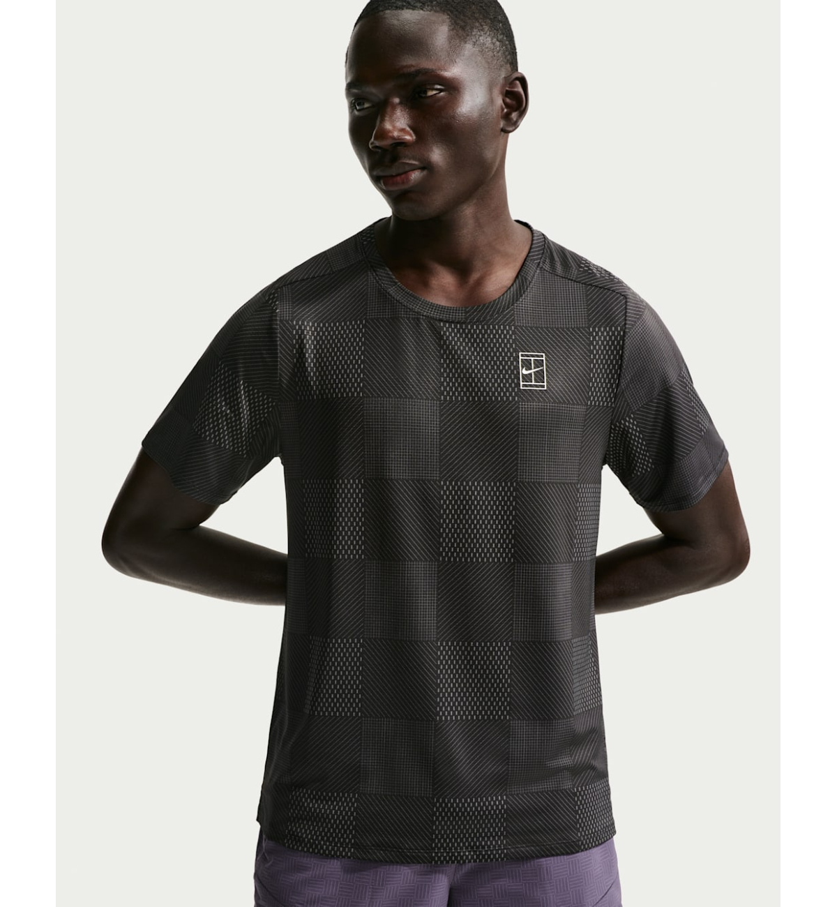 Футболка мужская Nike DF ADVTG TOP PRINT black