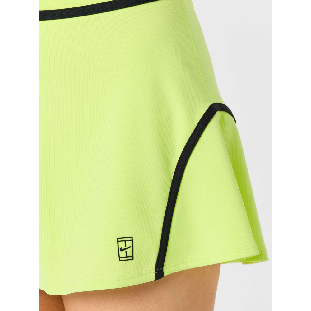 Юбка Nike Dri-Fit Advantage Skirt HR NVLT Yellow/Black II3624-736 Юбка Nike Dri-Fit Advantage Skirt HR NVLT Yellow/Black II3624-736