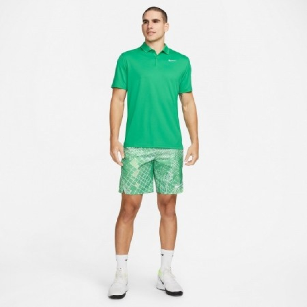 Поло мужское Nike M NKCT DF POLO PQ green DD8372-324 Поло мужское Nike M NKCT DF POLO PQ green DD8372-324