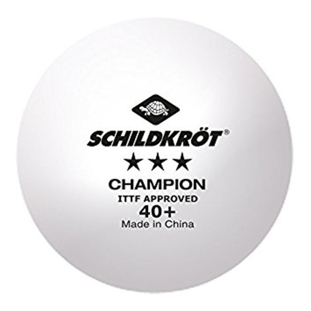 Мячи Donic Champion 40+ 3* 3шт white Мячи Donic Champion 40+ 3* 3шт white